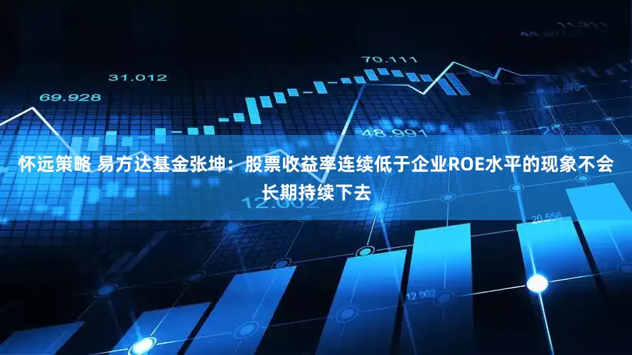 怀远策略 易方达基金张坤：股票收益率连续低于企业ROE水平的现象不会长期持续下去