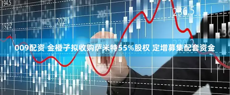 009配资 金橙子拟收购萨米特55%股权 定增募集配套资金