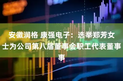 安徽润格 康强电子：选举郑芳女士为公司第八届董事会职工代表董事